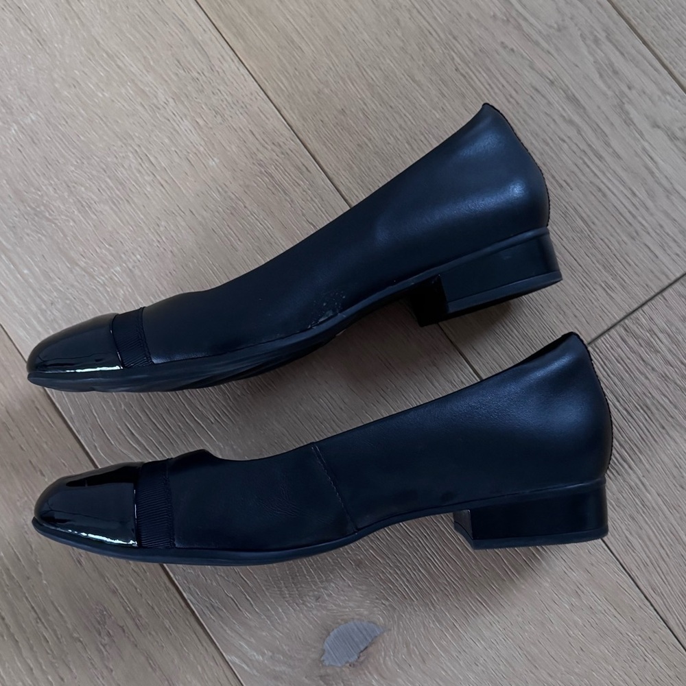 Clarks Juliet Monte Pump Black Womans 7.5 - Picture 3 of 8